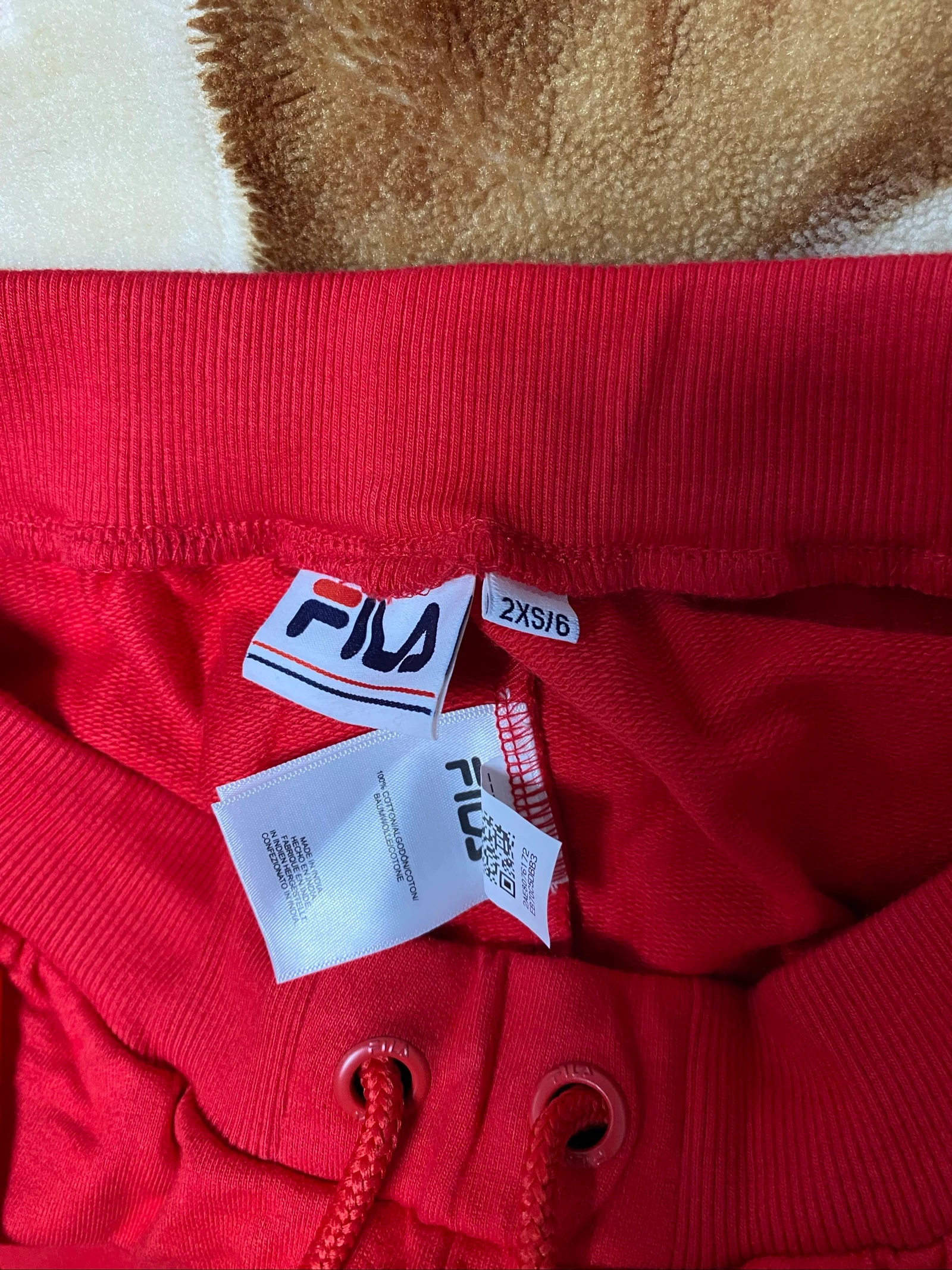 Pantalón de Chándal FILA Rojo - Talla 2XS / 6 - Como Nuevo – photo 2